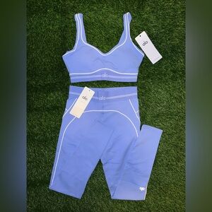 Alo Yoga Airbrush Heart Throb Full Set (Blue)